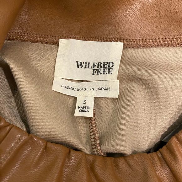 Aritzia Wilfred Free Daria Faux Leather Leggings - Picture 2 of 2